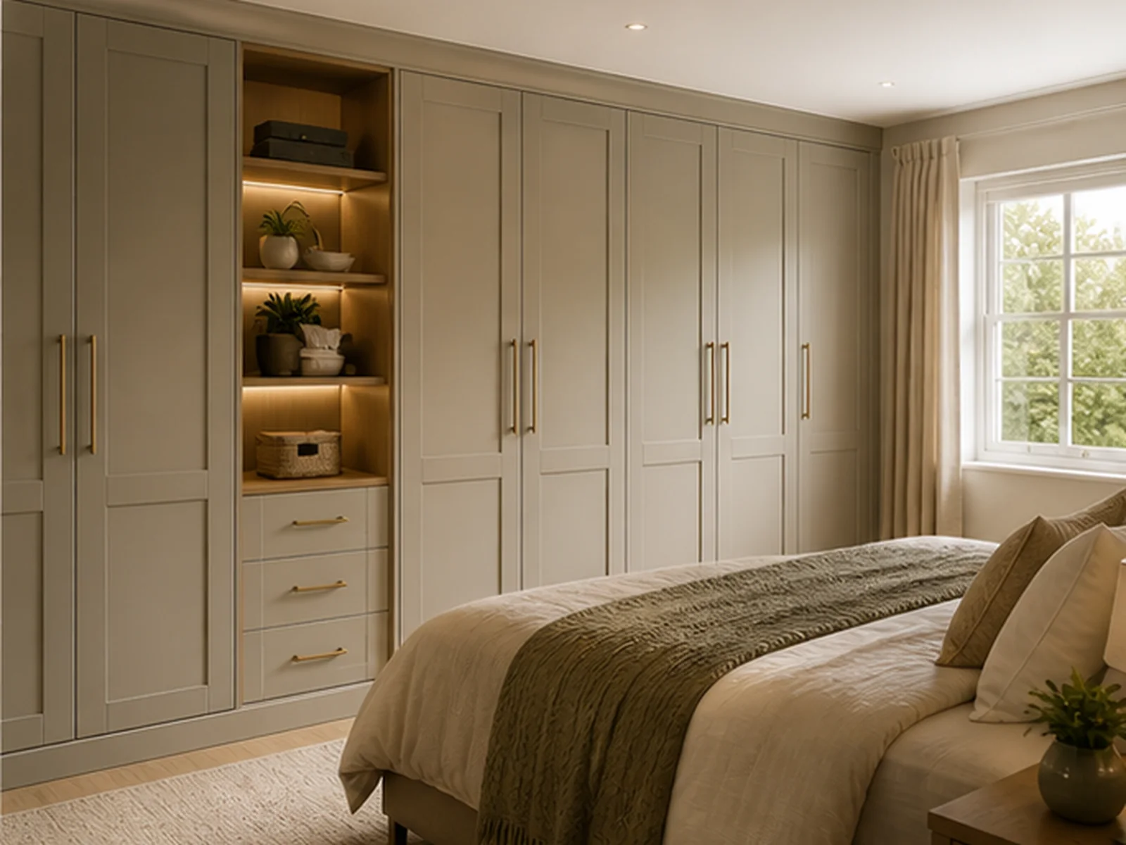 Fitted wardrobes inspiration — example fitted furniture style