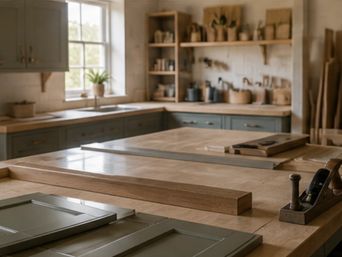 Fitted furniture workshop — representative imagery